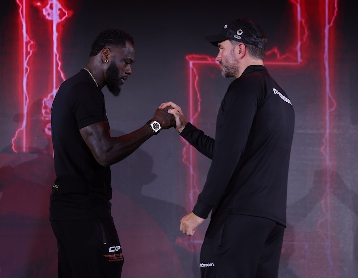 Deontay Wilder Eddie Hearn