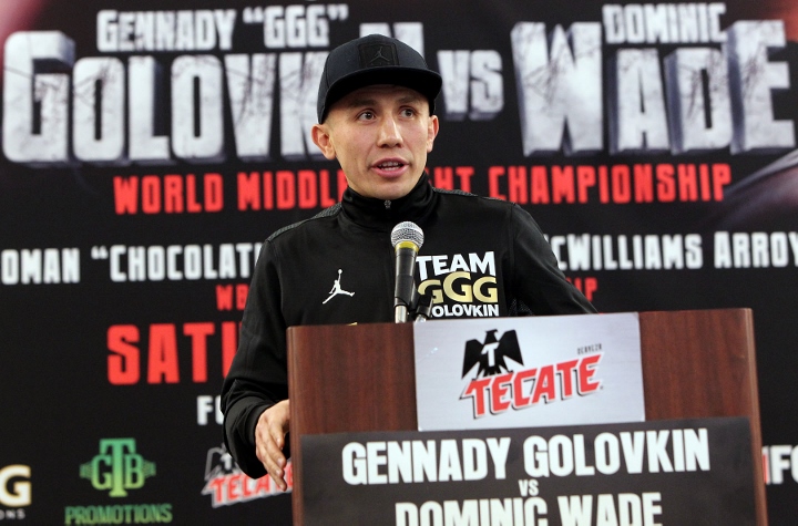 Golovkin Wade Final Presser