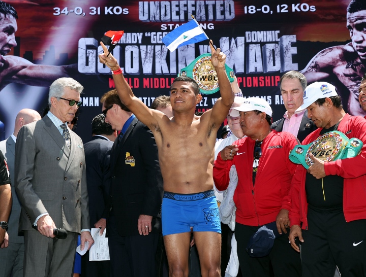 Gonzalez Arroyo Weighin
