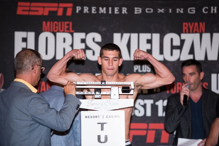 Weski Weigh In Weigh In Brett Carlsen   Premier Boxing Champions