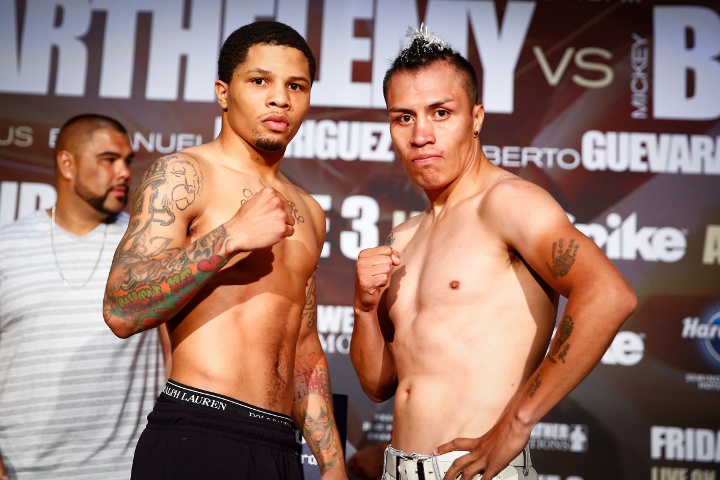 Lr Weigh In Davis Vs Rorozco Tmt Trappfotos