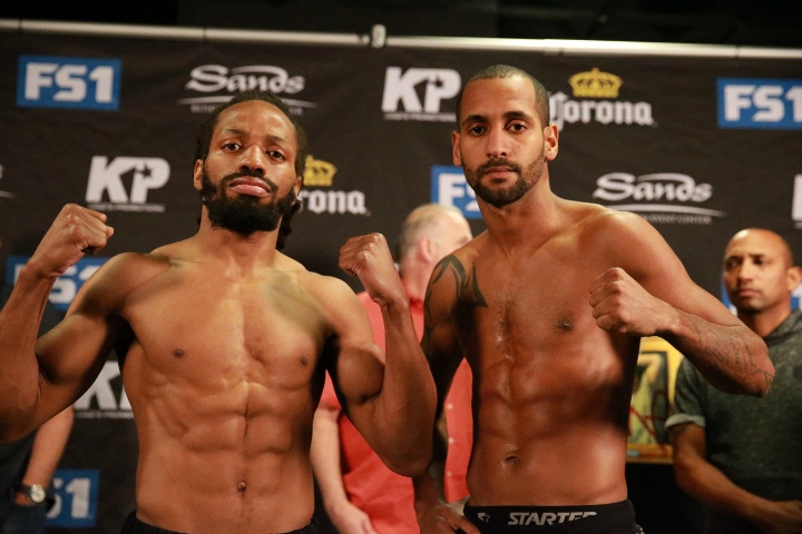 Omar Douglas vs. Alexei Collado_Weigh-in_Leo Wilson</p>
<p>_ Premier Boxing Champions (720x480)