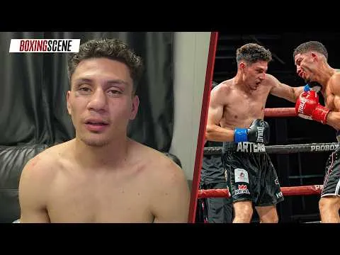 Thumbnail for 'SHOUT OUT TO THE HATERS' Carlos Orona REACTS to KO win over Bryan Acosta