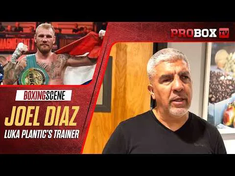 Thumbnail for 'WE HAVE TO KNOCKOUT LESTER MARTINEZ' Luka Plantic's trainer Joel Diaz