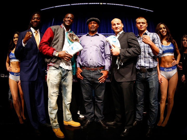 Wilder Szpilka Presser