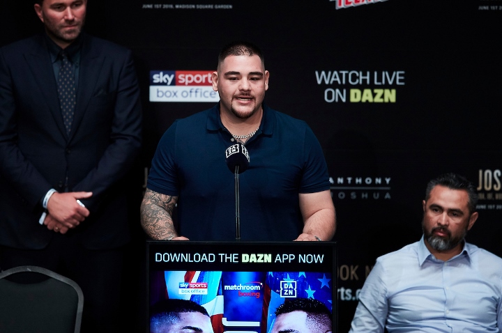 Andy Ruiz and Anthony Joshua face to face in their final press conference –  World Boxing Association