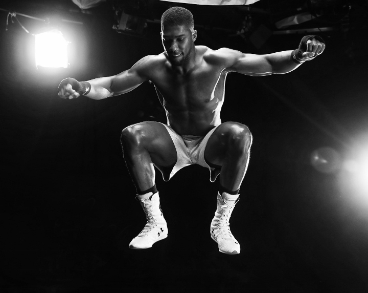 Photos: Anthony Joshua Grinds, Putting in Work For Parker Bout - Boxing ...