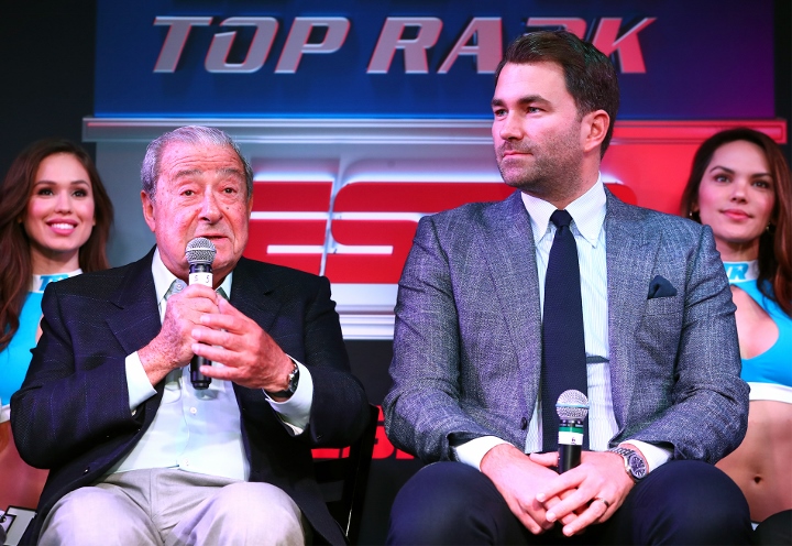 Arum: Joshua Should Sign With Top Rank, Nobody Has DAZN! - Boxing News