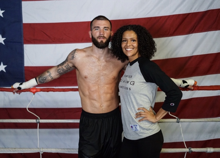Photos: Caleb Plant Putting in Work For Ring Return ...