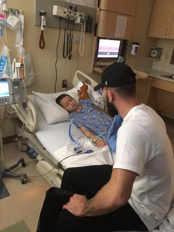 Photos: Caleb Plant Big Hit Sunrise Children's Hospital - Boxing News
