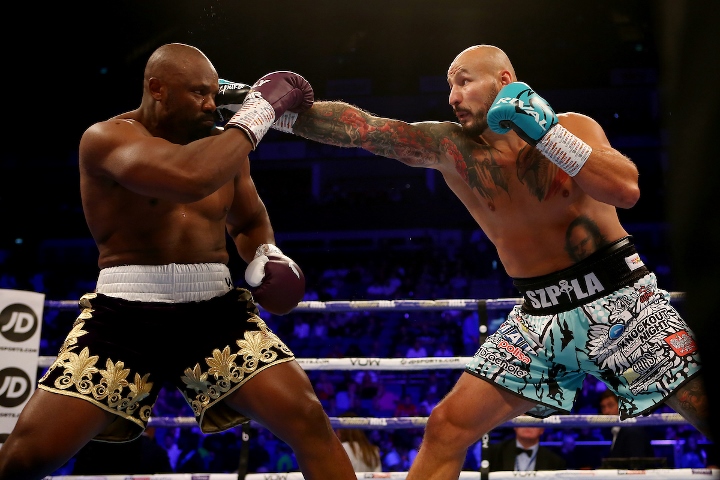 Photos Derek Chisora Scores Brutal Knockout Of Artur Szpilka Boxing News