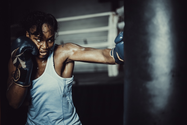 Photos: Claressa Shields Putting in Work For Gabriels Clash - Boxing News