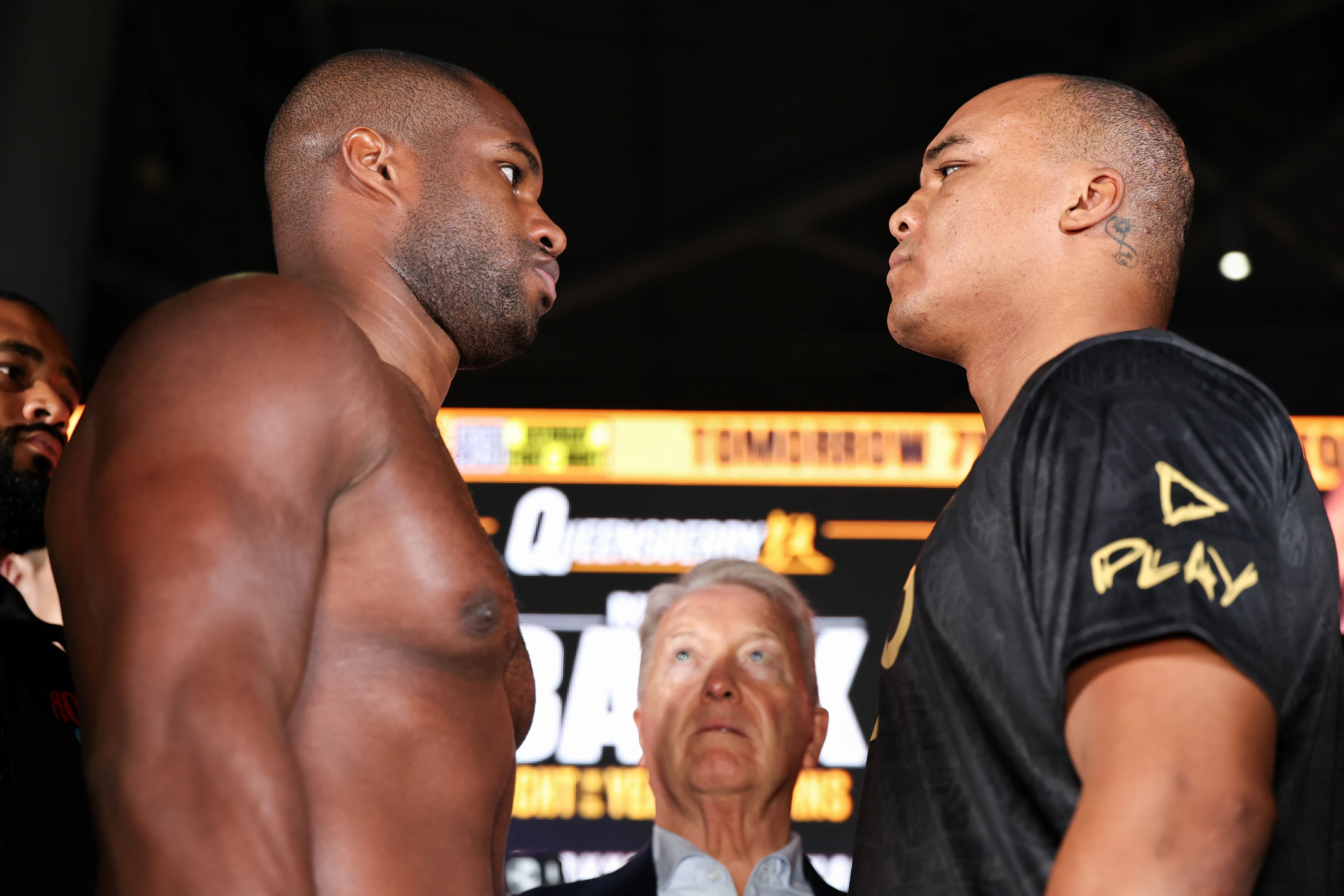 Daniel Dubois-Fabio Wardley 2 weigh-in, October 16, 2026