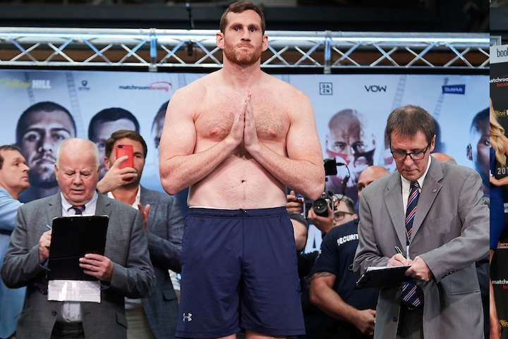 Photos: David Price, Dave Allen - Ready For Heavyweight Scrap - Boxing News