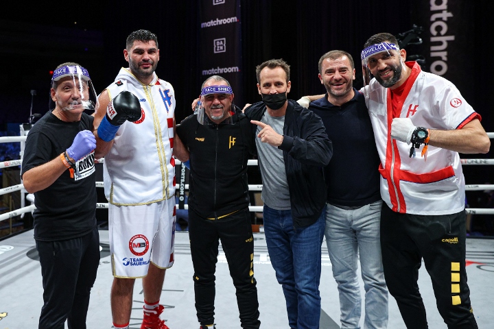 Photos: Filip Hrgovic Beats Down Rydell Booker For TKO Win - Boxing News