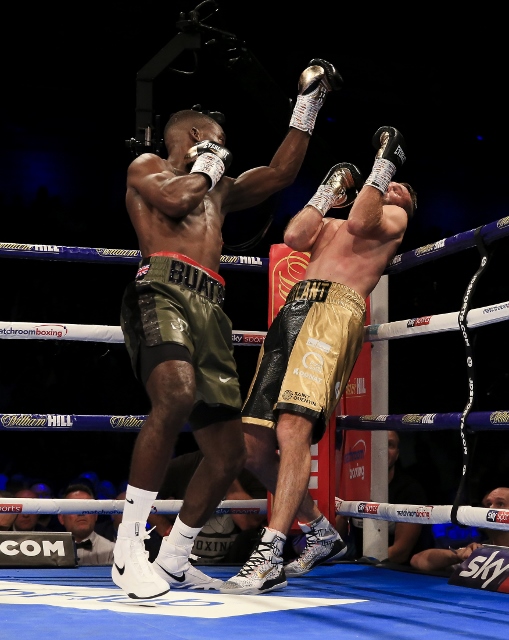 Photos: Joshua Buatsi, Dave Allen Grab KO Wins in Newcastle - Boxing News