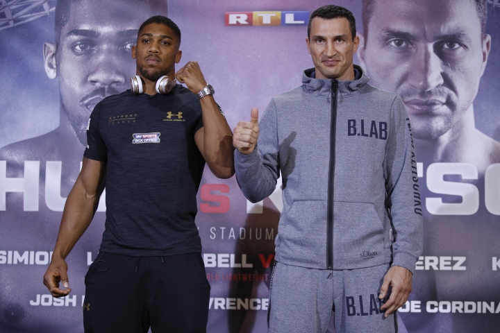 Joshua Klitschko Presser