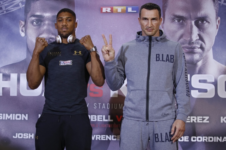 Joshua Klitschko Presser