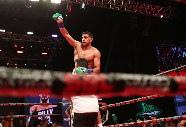 amir khan boxer fight schedule