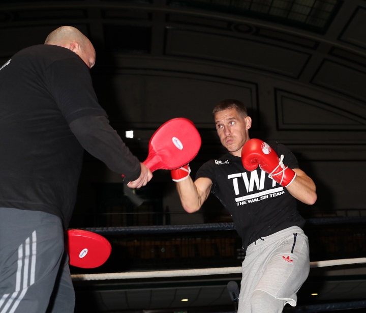Liam Walsh is Pumped For Maxi Hughes WBO Title Clash - Boxing News