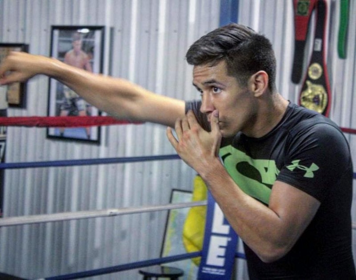 Photos: Omar Juarez Putting in Work For PBC Card in Carson - Boxing News