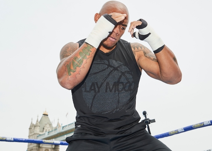 Oscar Rivas Baseball Photos: Oscar Rivas, Price, Chisora, Allen, Okolie - Workouts
