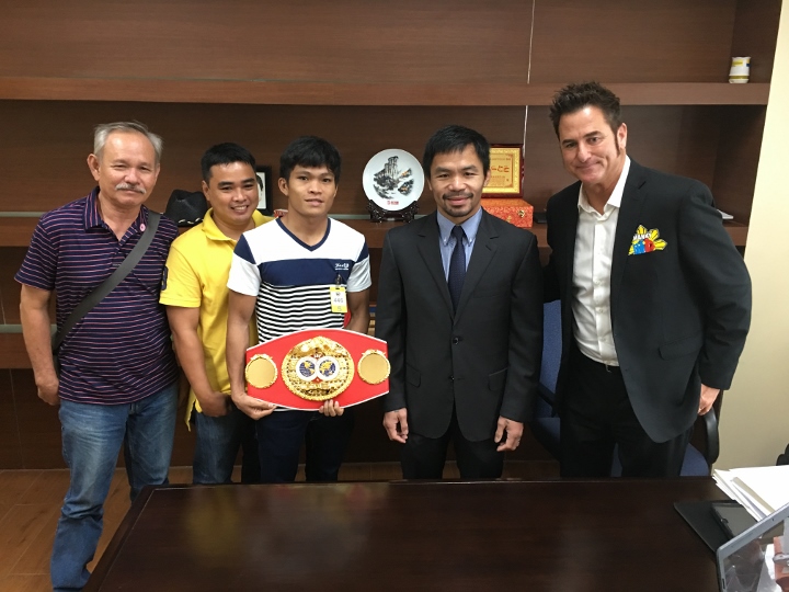Photos Pacquiao Welcomes Jerwin Ancajas To Senate Office Boxing News