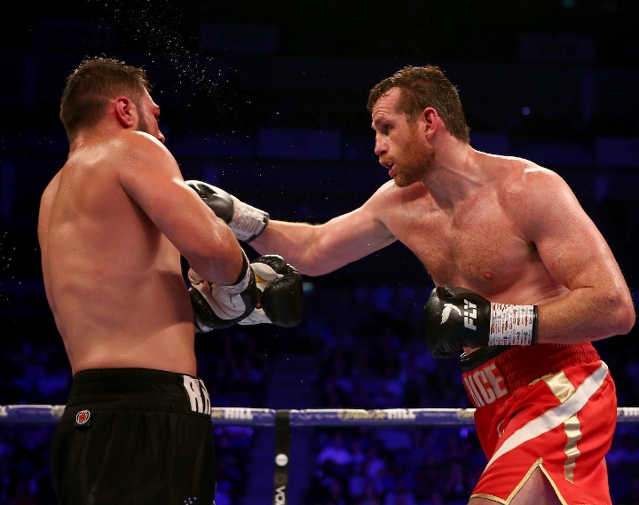 Photos: David Price, Dave Allen - Ready For Heavyweight Scrap - Boxing News