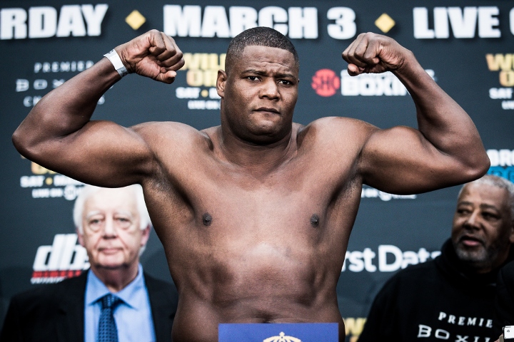 Photos Wilder Ortiz Ready For War Monster Weigh In Gallery Boxing News