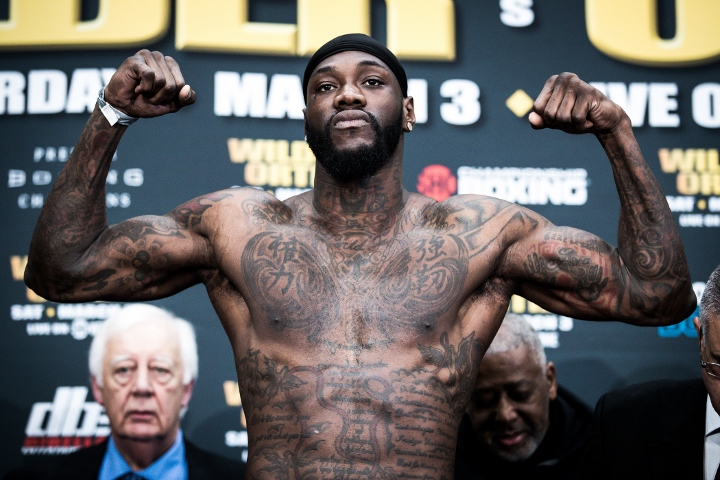 Photos Wilder Ortiz Ready For War Monster Weigh In Gallery Boxing News